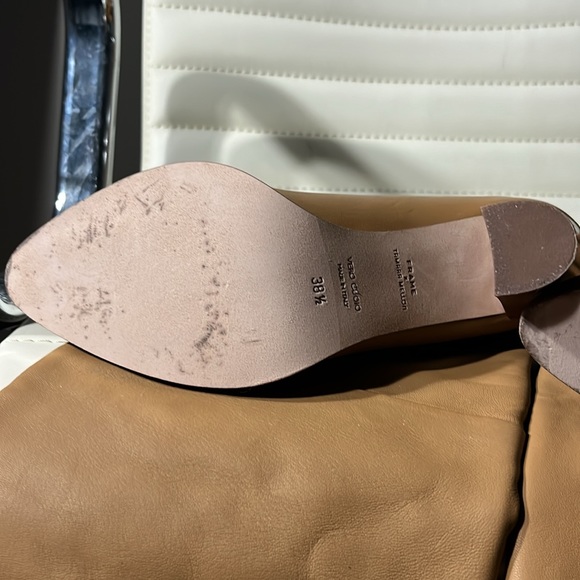 Frame for Tamara Mellon over the knee camel boot. Size 38.5 - Picture 3 of 4